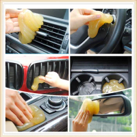 Cleaning Glue Car Clean Gum Gel Air Conditioner Outlet Dust Dirt Cleaner for Audi A4 Avant A4 Cabriolet A6L A8L