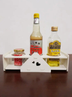 RAK SIRUP RAK HOLDER DISPLAY BOTOL SYRUP GULA TEMPAT BOTOL MONIN KECAP