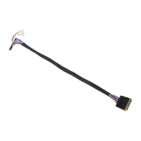 Kabel LVDS, 40Pin, 2ch, 6bit, untuk Panel LCD LED 10.1-18.4 inci, 20453-040T-11