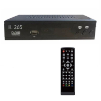 New DVB T2 HEVC 265 Digital TV Tuner DVB-T2 H.265 1080P HD Decoder USB Terrestrial TV Receiver EPG Set Top Box,EU Plug