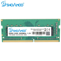 SNOAMOO Laptop DDR4 RAM Memory 8GB 2133MHz 2400MHz SO-DIMM for Notebook Memoria High Performance RAMs