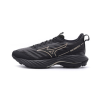 MIZUNO WAVE RIDER GORE-TEX 2 慢跑鞋 黑金灰 J1GD248021 女鞋