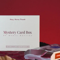 Mystery Card Box by Henry Harrius -Magic tricks