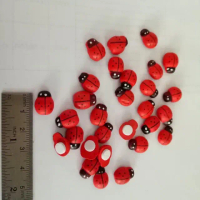 Kepik/Ladybug Kayu ak-38/30 pcs