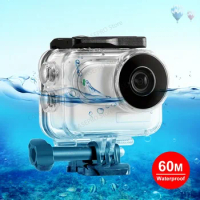 Waterproof Protector Case Housing for Insta360 Go 3 Action Camera Accessories Diving Depth 60M/196FT Underwater Protective Case