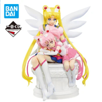 In Stock Banpresto Original Ichiban Kuji Sailor Moon Chibiusa Eternal Sailor Guardians Action Anime Figure Model Toys Child Gift