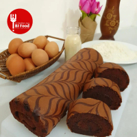 Bolu Gulung / Chocolate Roll Cake/ Bolu Gulung Coklat?/BJ Food & Cake