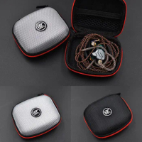 KZ Bluetooth-compatible Earphone Storage Bag EVA Portable Square Headset Box Earphones Storaging Case Organizer Accessories
