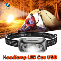SENTER LED KEPALA MINI COB 35W/ HEADLAMP LED RECHARGEABLE / SENTER CAS  Lampu  Charger  Kotak  Bater