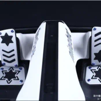 Metal Accelerator brake pedal for XIAOMI Ninebot Gokart Kart Kit Refit self balance Scooter parts