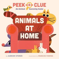 Kinokuniya Children Book - PEEK A CLUE ANIMALS AT HOME - 9780593753569