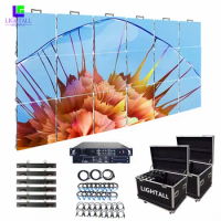Turnkey Solution Led Display Screen P3.9 Indoor 3x1.5m Led Panel Stage Full Color Led Video Wall Rental