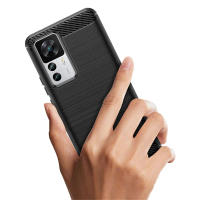 เคส Xiaomi Mi 12T, เคสซิลิโคนนิ่มเต็มผิวคาร์บอนไฟเบอร์สุดหรู, เข้ากันได้กับ Xiaomi Mi 12T Pro, เคสโท