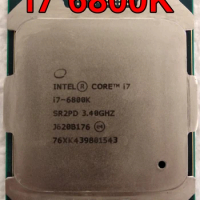 Original Intel CPU CORE i7 i7 6800K Processor i7-6800K 3.40GHz 15M 6-Cores Socket2011-3 free shipping