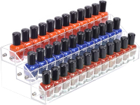 Clear  Paint Organizer Holder Rack Shelf 6 Tier Acrylic Tattoo Ink Essential Oil Display Stand Holds