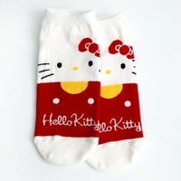 襪子 韓國HELLO KITTY短襪 [NRS2] 柒彩年代