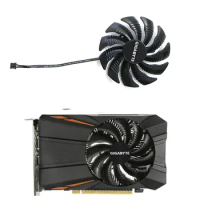 88MM 3PIN PLD09210S12HH new GPU fan suitable for Gigabyte RX 560 550 GTX 1050 1050Ti graphics card cooling fan