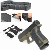 Non-slip Rubber Texture Grip Wrap Tape Glove for Glock 17 19 20 21 22 25 26 27 33 43 holster 9mm pistol gun magazine accessories