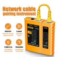 M469D Cable lan tester Network Cable Tester RJ45 RJ11 RJ12 CAT5 UTP LAN Cable Tester Networking Network Electrical Repair Tool