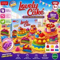 Magic Sand Dream Castle Mainan Pasir Ajaib Edukasi Anak Cetakan Kastil Warna Warni Usia 5+ Lovely Ca