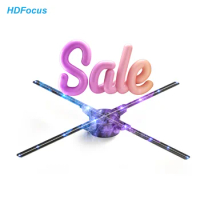 Other Advertising Equipment Led 3D Hologram Projector Fan 65Cm 3D Hologram Fan
