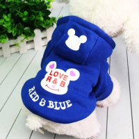 Autumn and Winter Sweater Dog Cartoon Clothes Small Dog Teddy Clothing Than Bear Comfortable Sweater Pet Supplies Dog Costume