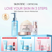 SKINTIFIC 3pcs set glowing set/acne set/repair barrier set/anti dark spot set/hydrating setMoisturiz