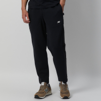 New Balance 男款 黑色 異材質 拼接 棉質 運動 休閒 長褲 AMP33505BK