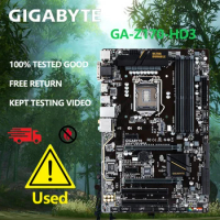 Gigabyte GA-Z170-HD3 Original Motherboard Z170 Socket LGA 1151 DDR4 Support I7 6700K