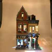 Led Light Set For Lego Building City Street Genuine MOC Series Compatible 15034 Toys Blocks Creator City Street Lighting Set