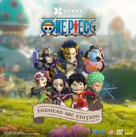 Mighty Jaxx S9 One Piece Freeny's Hidden Dissectibles : Egghead Series Part 1 - Tray of 6