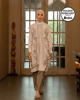 Aleza Virea Series Olwen Tunic Set - Cream XL