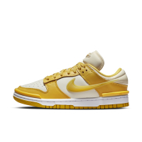 NIKE W DUNK LOW TWIST 女休閒運動鞋-米/黃-DZ2794100