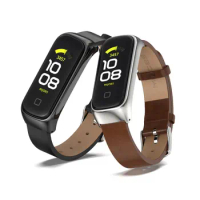 Strap For Samsung Galaxy Fit 2 Leather Bracelet Soft Silicone Straps Sport Band Replacement Watchband For Galaxy Fit2 Correa