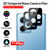 1-2pcs 3D Lens Case Protector For Xiaomi Redmi Note 12 Pro+ 5G 3Pcs Camera Glass Cover Film Redmy Note12Pro Plus Speed Note12 4G