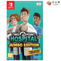 【‎Nintendo任天堂】 Switch 雙點醫院  Two Point Hospital: JUMBO Edition