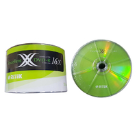 錸德RITEK 光碟片 DVD-R 16X 50入 4.7GB.120MIN.裸包