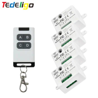 433Mhz Wireless Remote Control AC 110V 220V Rf Relay Receiver On off Transmitter Light Switch Module For Light Lamp Controller