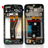 6.6'' AAA For Samsung Galaxy A14 5G LCD SM-A146B/P/U Display Frame Screen Touch Panel Digitizer For Samsung A14 4G LCD SM-A145F
