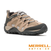【MERRELL】ALVERSTONE GORE-TEX 防水戶外登山鞋 咖啡粉 女(ML135212)