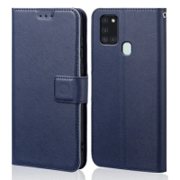 For Samsung A21S Case Phone Cover Silicone flip leather case for Samsung Galaxy A21S Case 6.5 inch A 21S A21 S Fundas Bumper