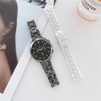 Ceramic 20 22mm Strap For Galaxy Watch 4 classic 42mm 46mm/Galaxy Watch 4 44mm 40mm/Active 2 Band Bracelet Watchband Accessories