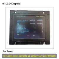 High Quality 9" LCD Industrial Display A61L-0001-0093 Replacement For Fanuc Monitor A61L D9MM-11A/11B KF-M7099H CNC CRT Screen