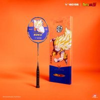 【VICTOR 勝利體育】VICTOR x《七龍珠Z》聯名羽球拍禮盒(TK-GOKU GB F航海藍)