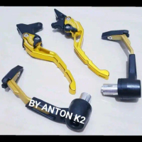 AKSESORIS-VARIASI/HANDLE HANDEL REM-JALU TANDUK STANG VIXION-LEXI-CBR - Gold, LEXI/AEROX155