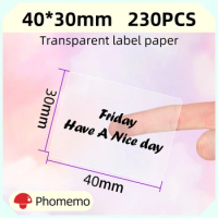 Free Shipping10pcs Clear Matte Adhesive Printer Paper A4 Self
