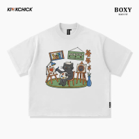 COD hot sellers Kickchickcloth Oversize Boxy Artpawl Boxy Top l Boxy T-shirt KCBXB014