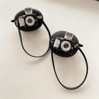 For Realme Buds T300 Case Cartoon Camera Pattern Silicone Earphone Cover fundas For Realme T300 case fundas