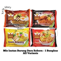 Mie Instan Burung Dara Reborn 1 bungkus All Varian rasa mi goreng original pedas gurih kuah ayam baw