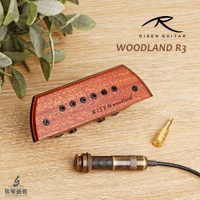 《高評價2019再版》Risen Woodland R3 音孔式 麥克風 木吉他拾音器 雙系統 可收板聲
